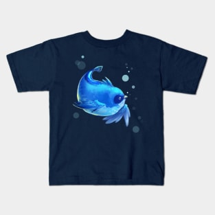 Blue merbird Kids T-Shirt